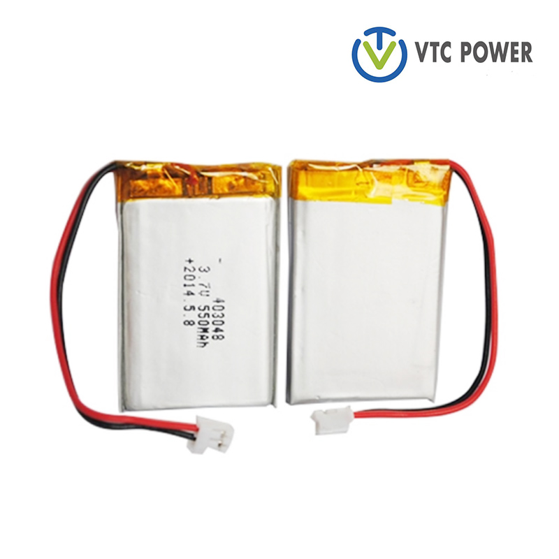 3.7V 550mAh रिचार्जेबल लिथियम पोलिमर स्मार्ट वाच ब्याट्री